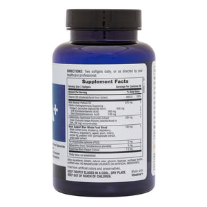 First side product image of BrainCeutix® Omega+ Softgels containing 60 Count